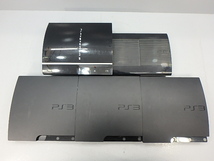 △【2】ジャンク 初期化済み PS3本体 5台セット プレイステーション3 厚型、薄型 同梱不可 1円スタート_画像1