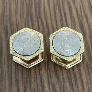  free shipping US Vintage cuffs button cuff links antique 