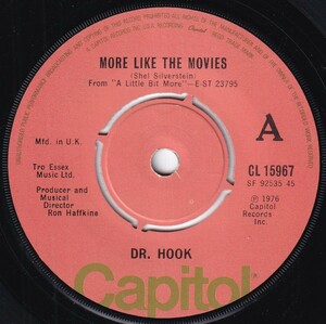◆UKorg7”s!◆DR. HOOK◆MORE LIKE THE MOVIES◆