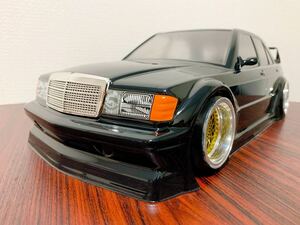 タミヤ メルセデスベンツ amg 190e ラジコンボディ 1/10 yd-2 完成品 塗装済み