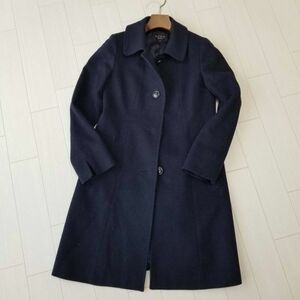  Katty ketty coat winter thing lady's size 2 navy wool 100% jacket outer garment J30