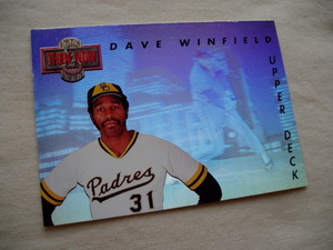 インサート☆デーブ・ウィンフィールド【DAVE WINFIELD】■UPPER DECK1992 サンディエゴパドレス