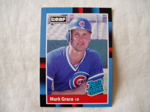 RC☆マーク・グレース【MARK GRACE】■LEAF1988 シカゴカブス ルーキーカード ROOKIE 