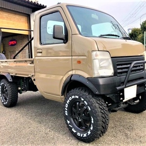 HiLife ☆キャリー DA63T 4インチリフトアップキット ☆４WD ☆税込み☆ MT・AT ・パワステ有・無も選択可能です。 アゲトラ アゲバンの画像1