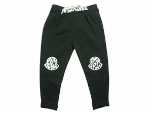 キッズ3A(子供3才前後)新品/モンクレールPANTALONEアニマルパッチロゴ スウェットパンツ/スエットパンツMONCLER男の子ベビーBABY女の子KIDS