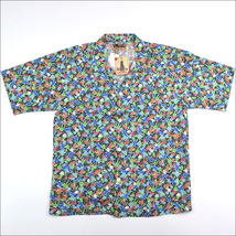 新品 Nigel Cabourn LYBRO ナイジェルケーボン FRANKIES SHIRT フランキーズ シャツ アロハシャツ 50 ネイビー 8040-13-11010_画像1