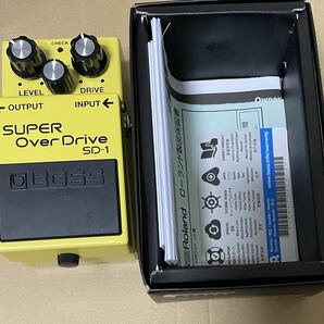 BOSS SD-1 super over drive ボス　オーバードライブ　新品