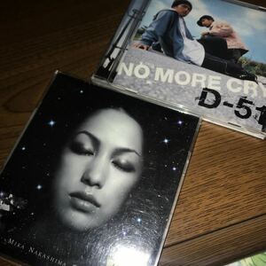 1.WILL/中島美嘉、 秋元康 H冨田恵一 2.D-51 /NO MORE CRY 2CDS 300円になります(・∀・) 