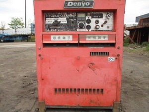 Hokkaido )DCX-270SS 264**34 Denyo soundproofing type diesel engine welding machine generator diesel arc welding machine electro- . machine generator 