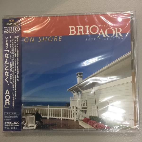 新品未開封CD☆オムニバスBRIO presents AOR best selection.. (2002/07/24)/SICP176..