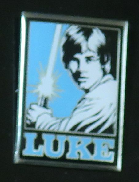 【Luke Skywalker】スターウォーズSTAR WARSピンバッジ未使用[検索]全12種のうちの1種バッヂMark Hamillルーク・スカイウォーカー
