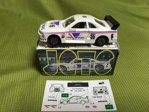 トミカ アイアイアド特注■ニスモNISMO GT-R スカイライン WISEスポーツ JGTC 1996年 WISE SPORTS #55 (シール付き♪)