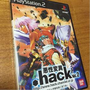 【中古】【動作確認済み】PS2 hack vol2 悪性異変 ②