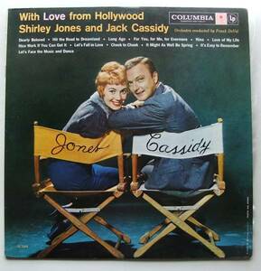 ◆ SHIRLEY JONES - JACK CASSIDY / With Love From Hollywood ◆ Columbia CL-1255 (6eye:dg) ◆ A