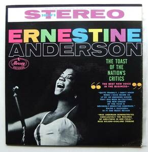 ◆ ERNESTINE ANDERSON / The Toast of The Nation ' s Critics ◆ Mercury SR-60074 (black:dg) ◆ B