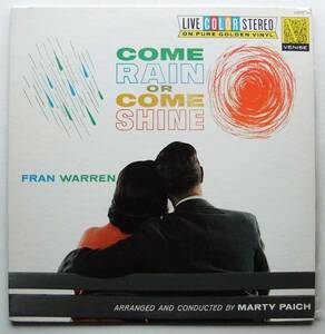 ◆ FRAN WARREN / Come Rain or Come Shine ◆ Venise 10019 (yellow vinyl:dg) ◆ C