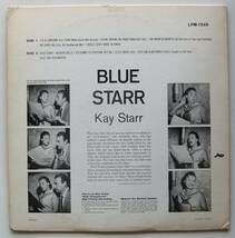 ◆ KAY STARR / Blue Starr ◆ RCA LPM-1549 (dog:dg) ◆_画像2