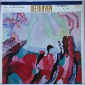 ▲クレツキ ベートーヴェン 交響曲 第9番＆序曲集 スプラフォン 2枚組