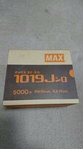 MAXマックス★ステープル★1019J★シロ★6箱まとめて★未使用品