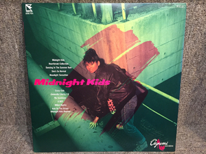 【JPN盤/美盤(EX)/LP】中村あゆみ - midnight kids / ライナー付 / 試聴検品済