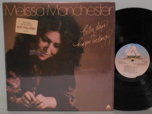 MELISSA MANCHESTER メリサ・マンチェスター / BETTER DAYS & HAPPY ENDING　　　USアナログ盤LP シュリンク、ステッカー