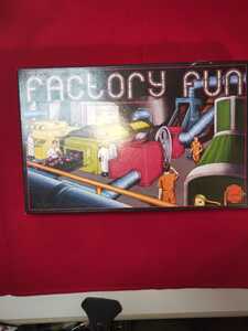 中古品　ボードゲーム　factory fun 傷あり