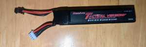 リポバッテリー 11.1v　1100mah 電動ガン　416 g36 m4 ak