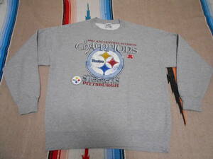 ２００１年製 PITTSBURGH STEELERS ２００１AFC CENTRAL DIVISION CHAMPIONSHIPS NFL AMERICAN FOOTBALL アメリカンフットボール アメフト