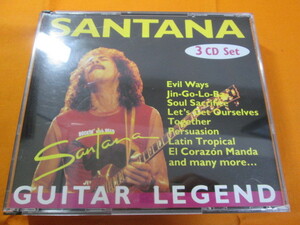 ♪♪♪ サンタナ Santana 『 Guitar Legend 』輸入盤３枚組 ♪♪♪