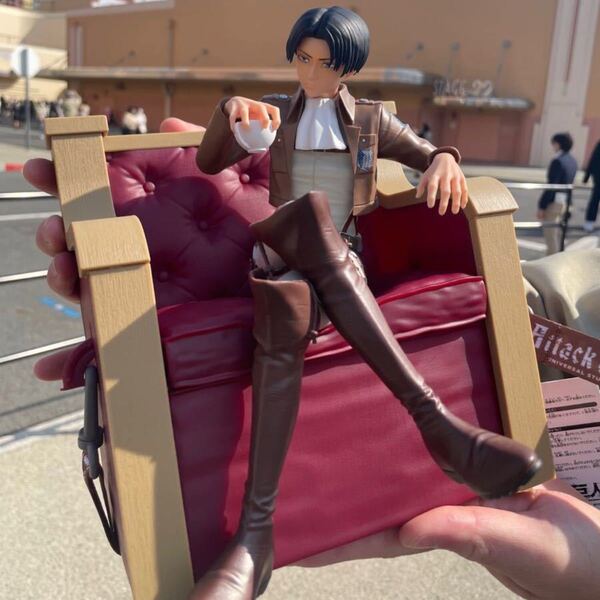新品・未開封 ユニバ 進撃の巨人 USJ リヴァイ兵長 ポップコーン