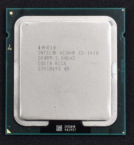 Intel Xeon E5-1410 2.8GHz クアッドコア(QC) [SR0RM] Socket 1356 (LGA1356) 動作確認済 中古品 (管:CS05