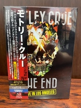 美品★モトリー・クルー★THE END★２Blu-ray＋ライヴCD★Ｔシャツ（ＸＬサイズ）★METALLICAMOTORHEADSAXONIRONMAIDENMegadethOZZY_画像1