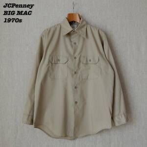 JCPenney BIGMAC Shirts 1970s Vintage ジェーシーペニー ビッグマック ワークシャツ 1970年代 ヴィンテージ