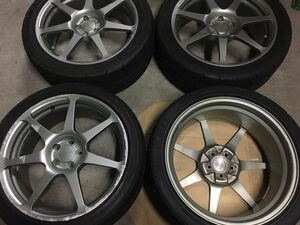 ★ブリジストン　プロドライブ　RAYS　GC-07J FORGED　PCD100　7.5J　プリウス　レガシィ　BRZ　86　アゼニス 225 40 18　RYDANZ 235 40 18