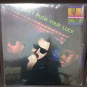 LP シュリンク付US盤/WALLY JUMP JR. AND THE CRIMINAL ELEMENT DON'T PUSH YOUR LUCK