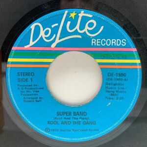 7インチ USオリジナル KOOL & THE GANG Super Band / Sunshine ('76 De-lite) DISCO クール&ザ・ギャング 45RPM.