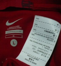 2012NIKE(ナイキ)製ポルトガル代表半袖ポロシャツ　Ｌ　赤　_画像2