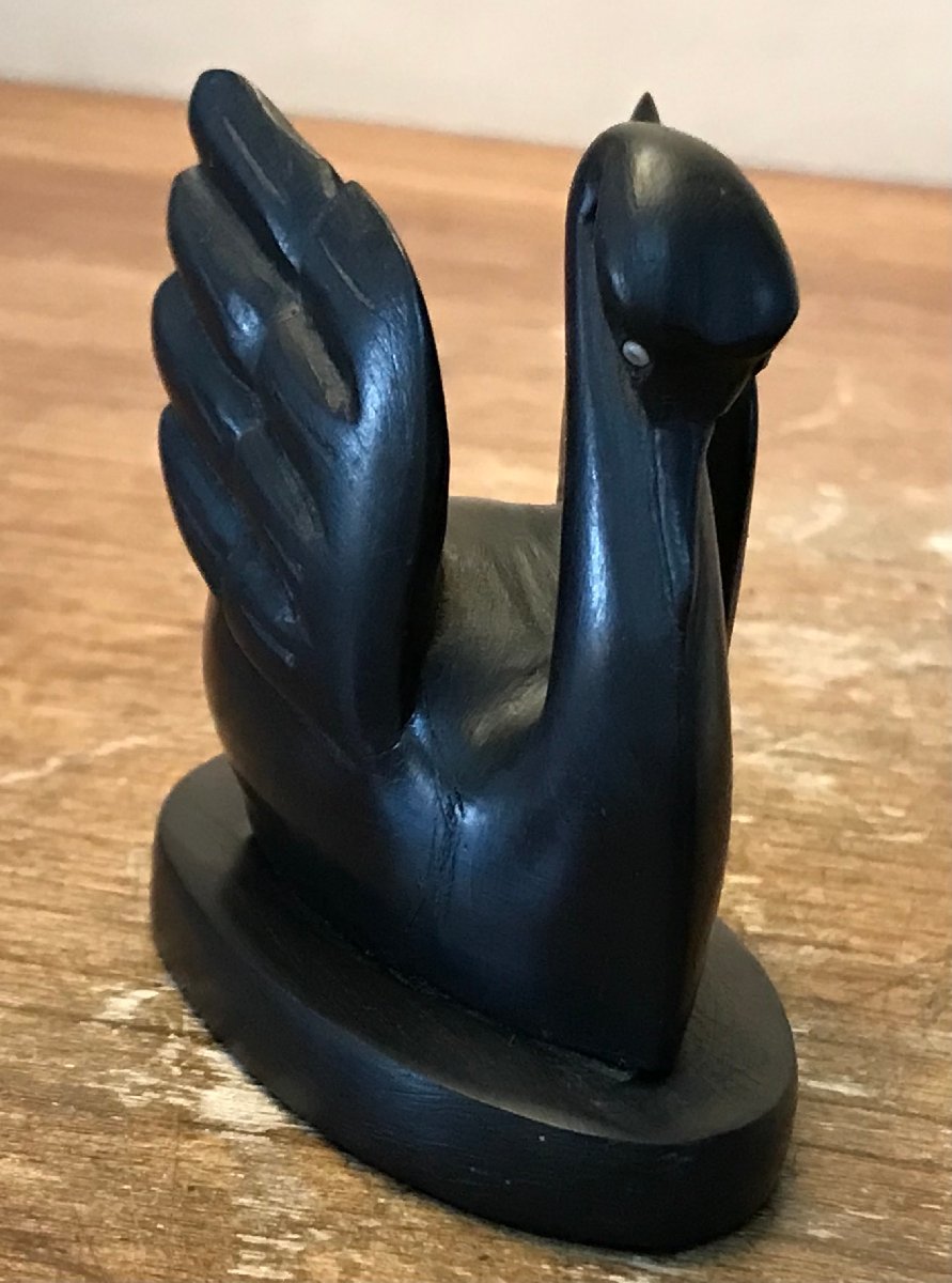 ヤフオク! -「swan」(彫刻、オブジェ) (美術品)の落札相場・落札価格