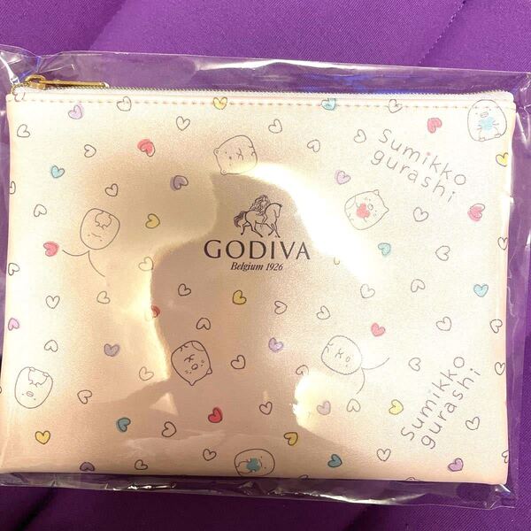 【割引き】すみっこぐらし GODIVAコラボ ポーチ