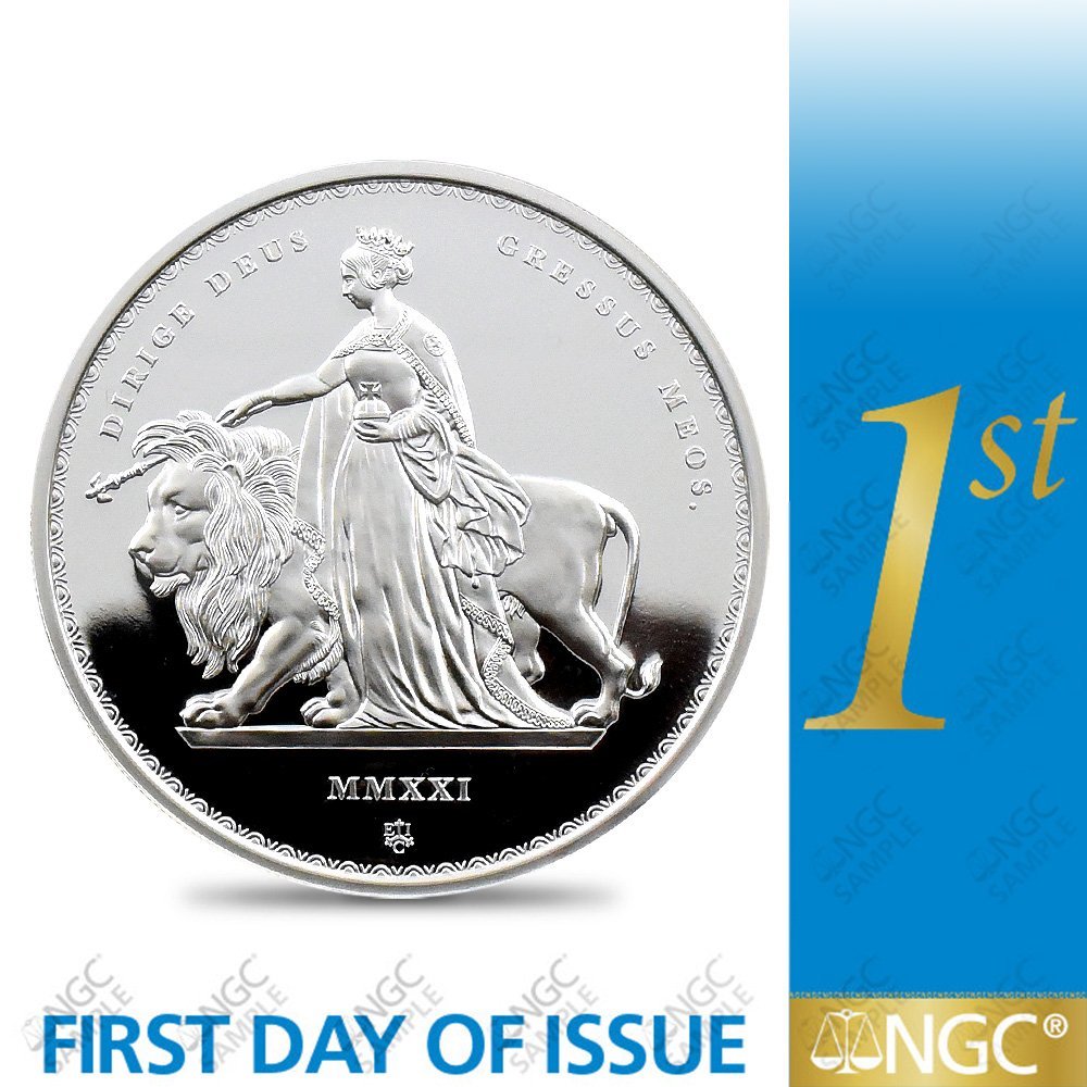 2022高い素材   純銀　シルバー　ウナ　ライオン　銀貨　セントヘレナ　2020 銀貨　99.9% 旧貨幣/金貨/銀貨/記念硬貨