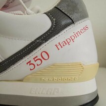 ニューバランス × 350 Happiness M996WW 白 USA製 29cm/D (k-302)_画像3