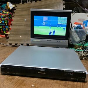 あ-3052)Panasonic パナソニック 地デジHDD/DVDレコーダー DMR-XP10 リモコン付　06年製