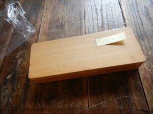 木製ペンケース　筆箱　0812 小物入れ　0812　　19.5x7.5x3.2cm 一木