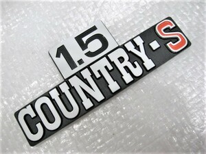 ★希少 1.5カントリーS ホンダ シビック カントリー 1.5COUNTRY-S HONDA CIVIC ロゴ リアエンブレム 新品 1点 旧車 