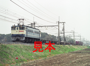 鉄道写真、645ネガデータ、146181050010、EF65-1085＋貨物、JR東北本線、蓮田〜東大宮、2006.04.13、（4393×3217）