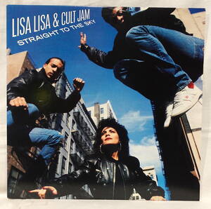 LP【POPS/80’s】LISA LISA AND CULT JAM/Straight To The Sky/US盤/リサリサ&カルト・ジャム/新品同様極美品