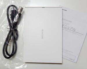 ELECOM ポータブル HDD 320GB 高速usb 3.0