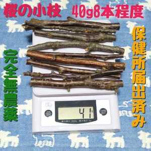  Sakura. twig *40g8ps.@, bird hamster ...teg-, small animals ferret gnawing wood, dry twig set 