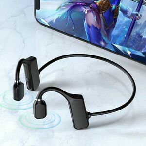 Hh016：Bluetooth 5.1 ワイヤレスヘッドセット イヤーフック 骨伝導 高品質 ipx5防水 ス