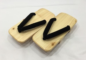  geta * nose . black * pcs .* new goods * unused goods * men's * size 25.0cm[ yuzu . is ]3853